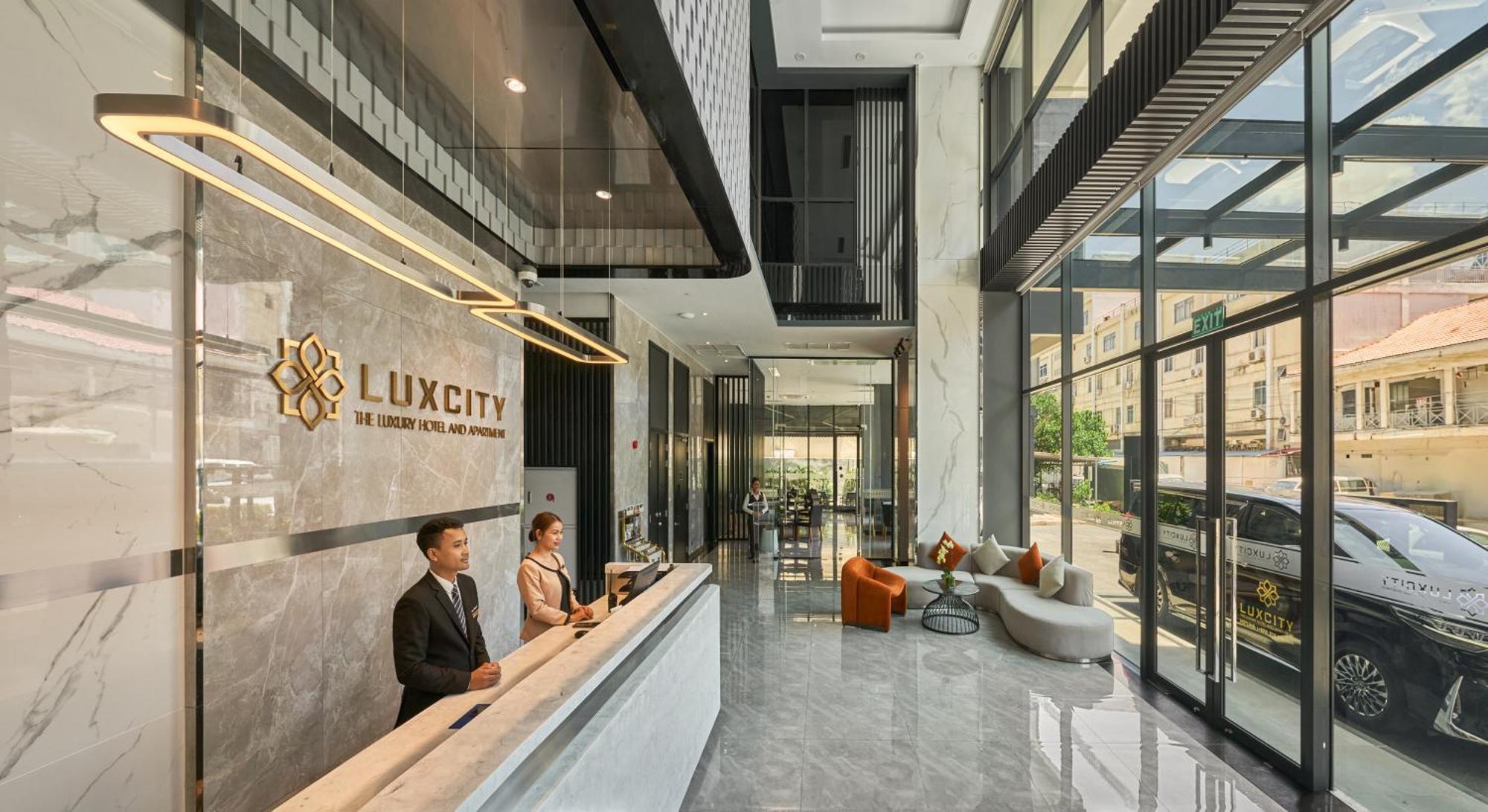 פנום פן Luxcity Hotel & Apartment מראה חיצוני תמונה