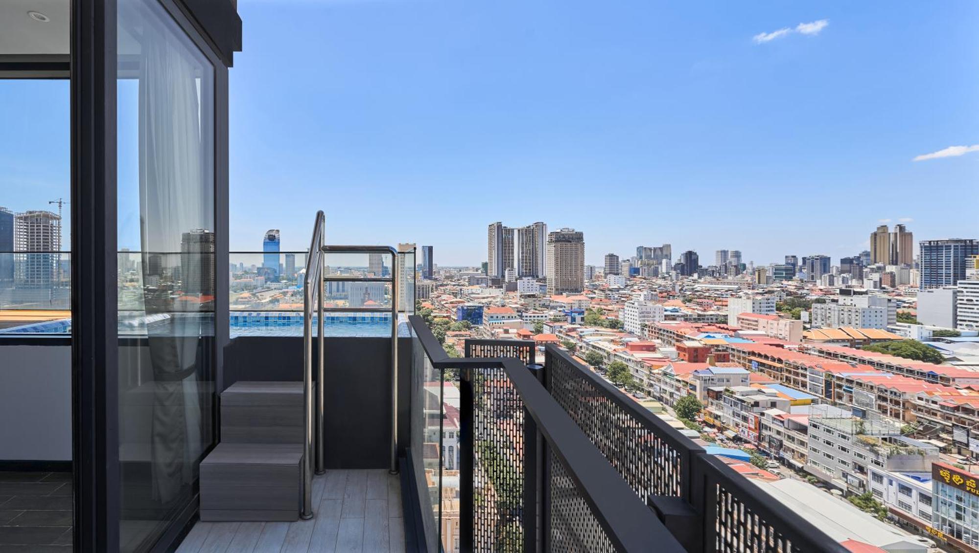 פנום פן Luxcity Hotel & Apartment מראה חיצוני תמונה