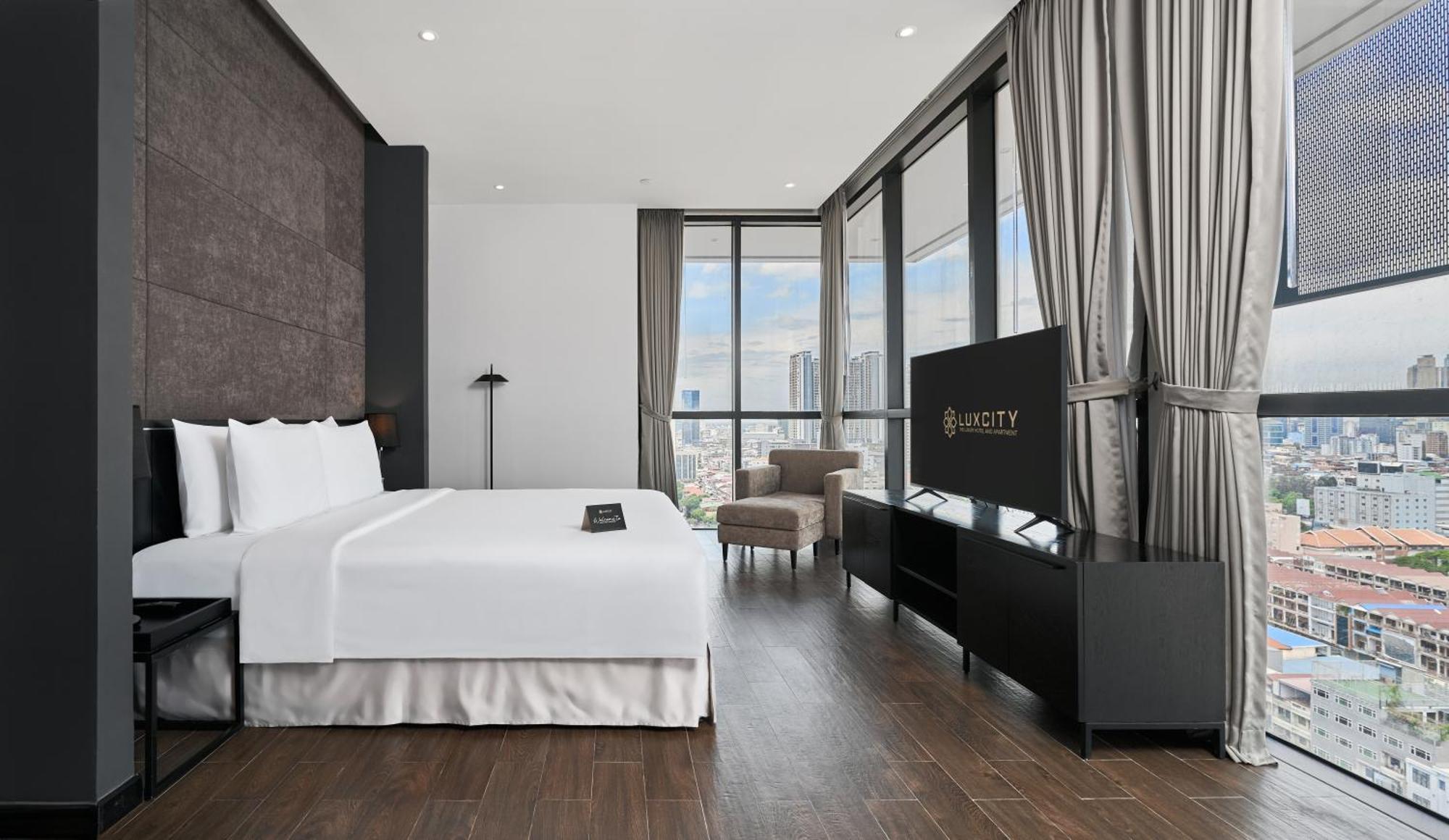 פנום פן Luxcity Hotel & Apartment מראה חיצוני תמונה